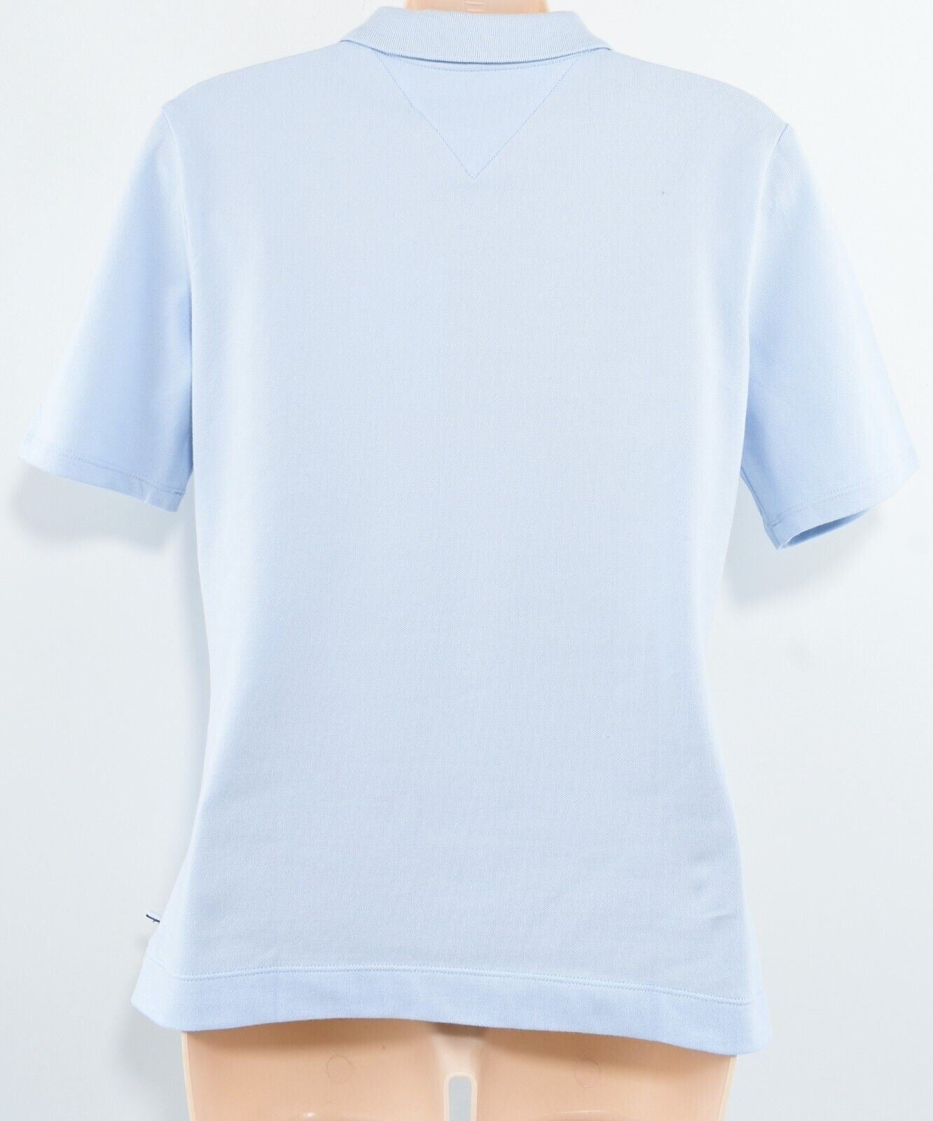 TOMMY HILFIGER Women's Classic Polo Shirt, Light Blue, size S /UK 10