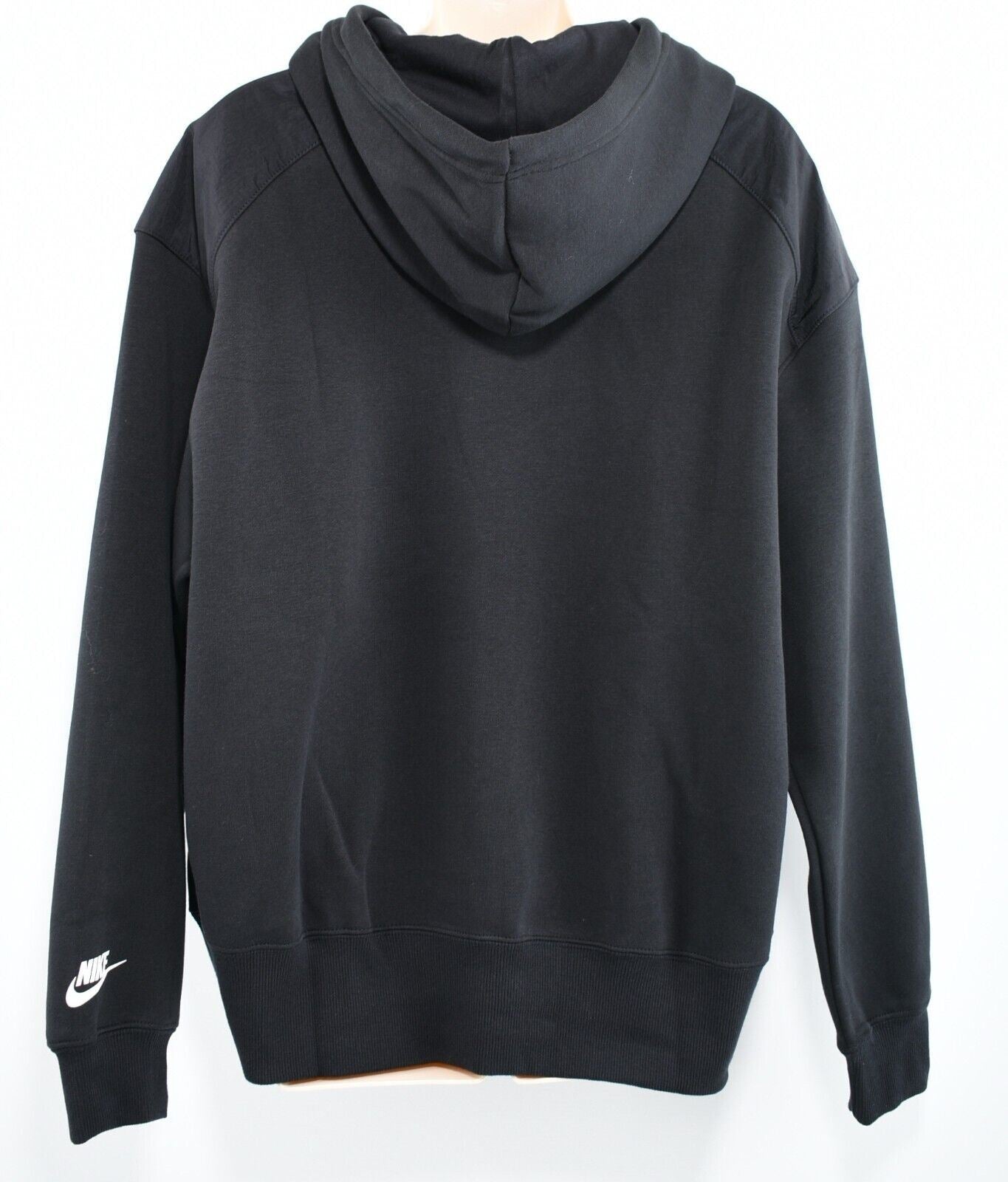 NIKE Women's Oversized Pullover Hoodie Sweatshirt, Black, size S /UK 10