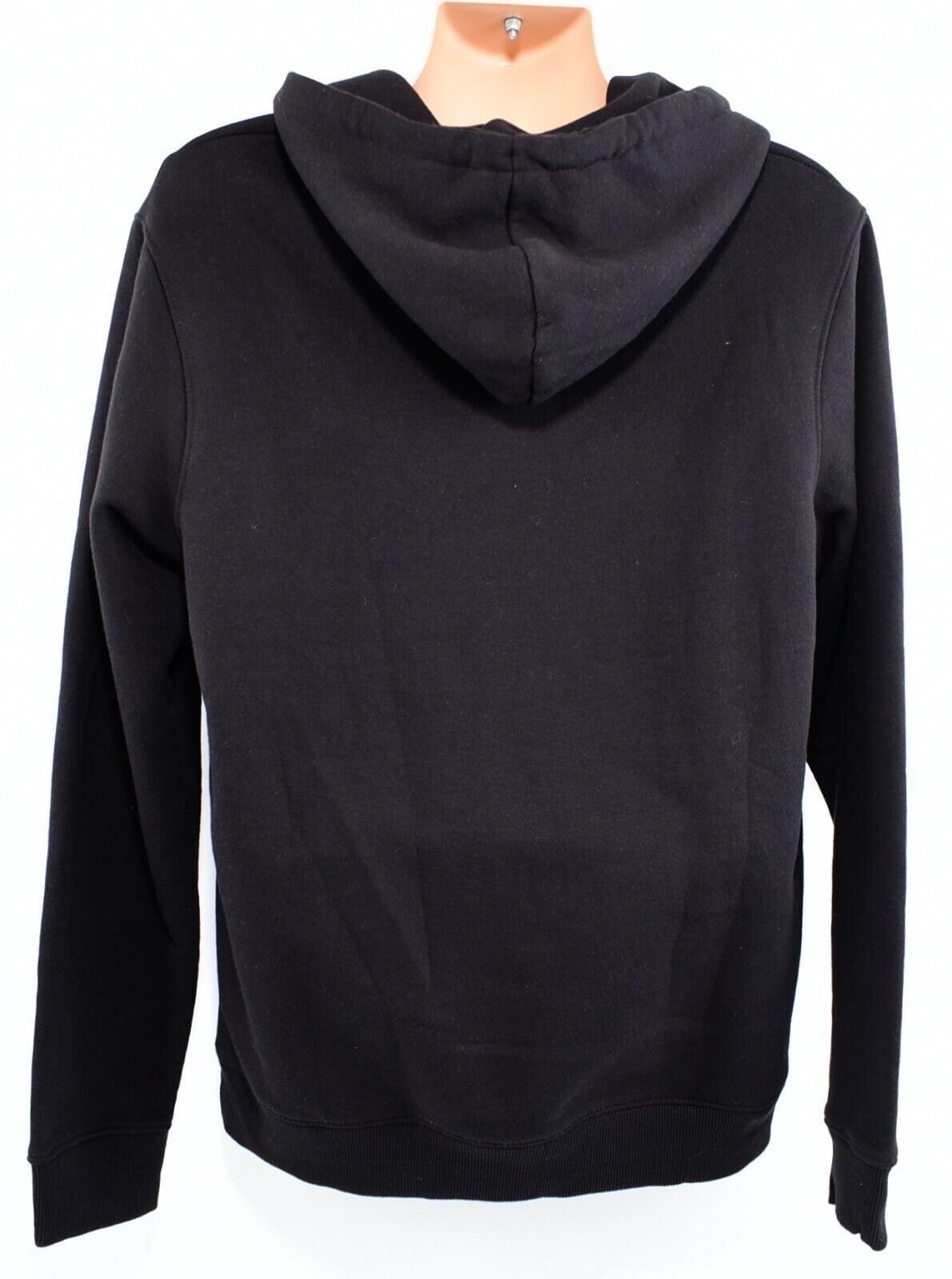 CRIMINAL DAMAGE Men's CAMDEN Hoodie Sweatshirt, Black with White Logo, size XL
