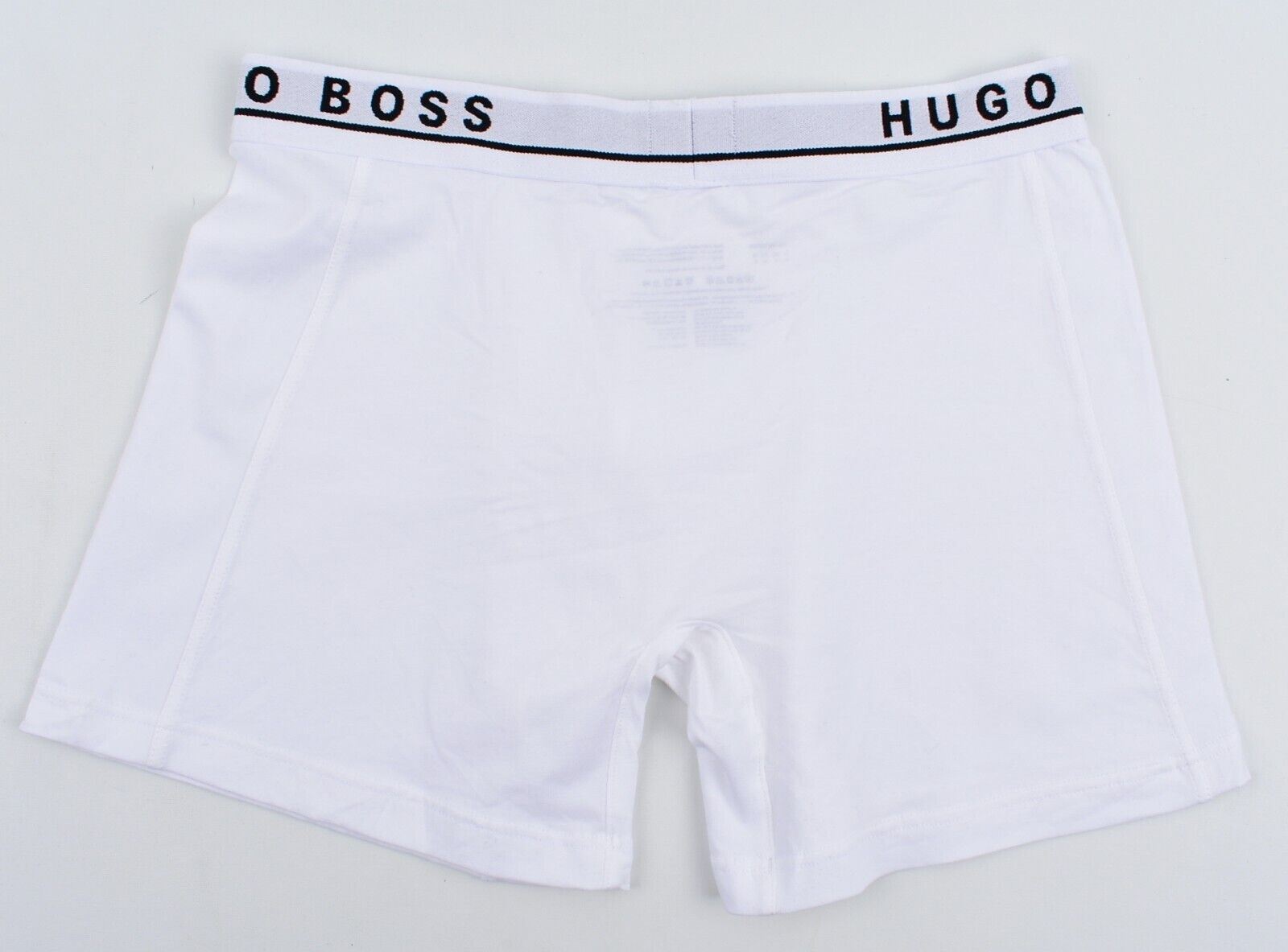 HUGO BOSS Underwear: Men's 3-pk Boxer Briefs, White, size MEDIUM