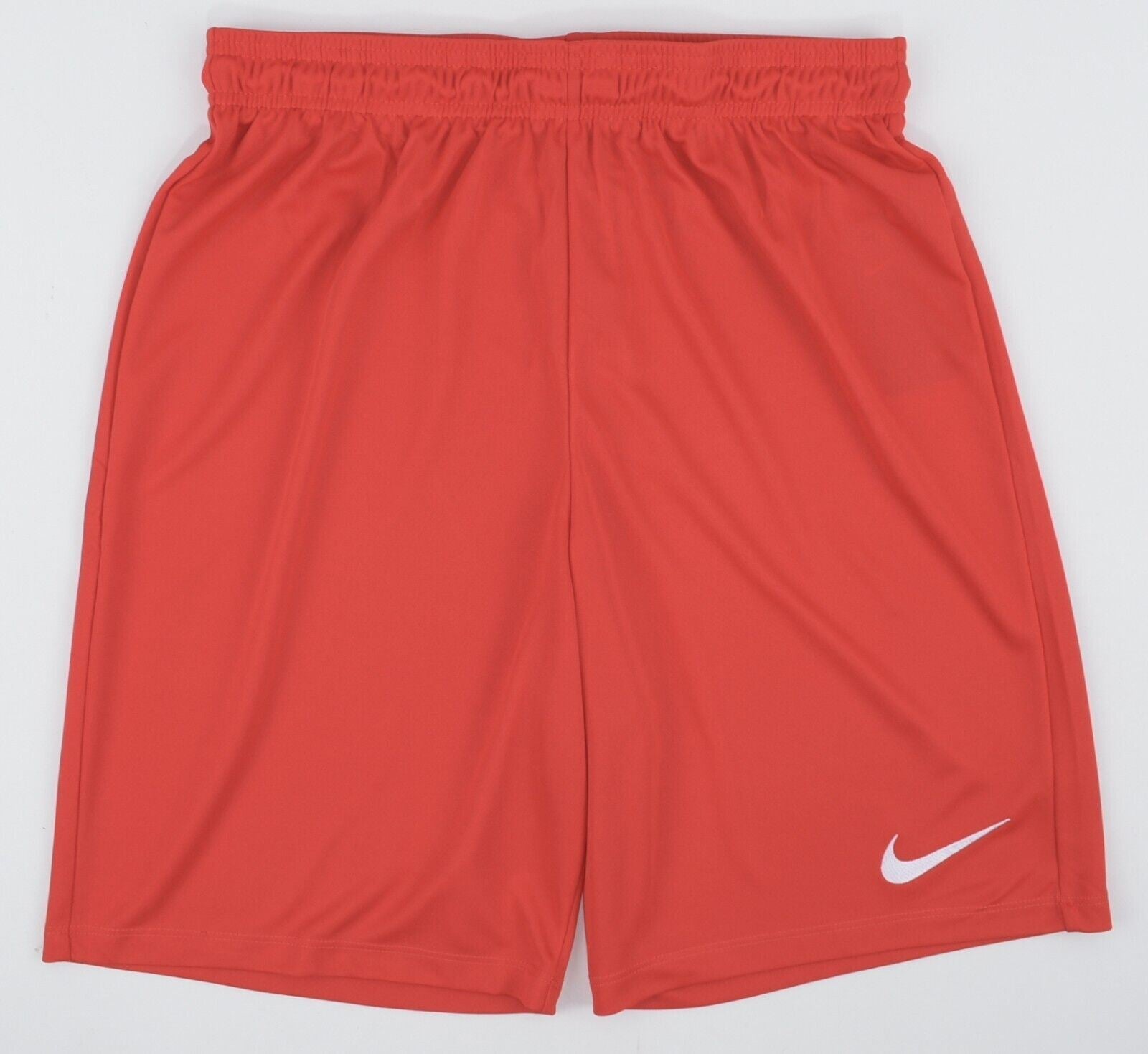 NIKE Men's PARK III Football Training Dri-Fit Shorts, Team Red, size LARGE