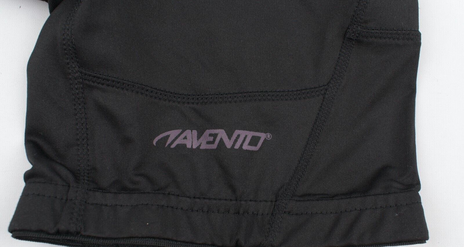 AVENTO Men's Padded Cycling Shorts, Black, size SMALL