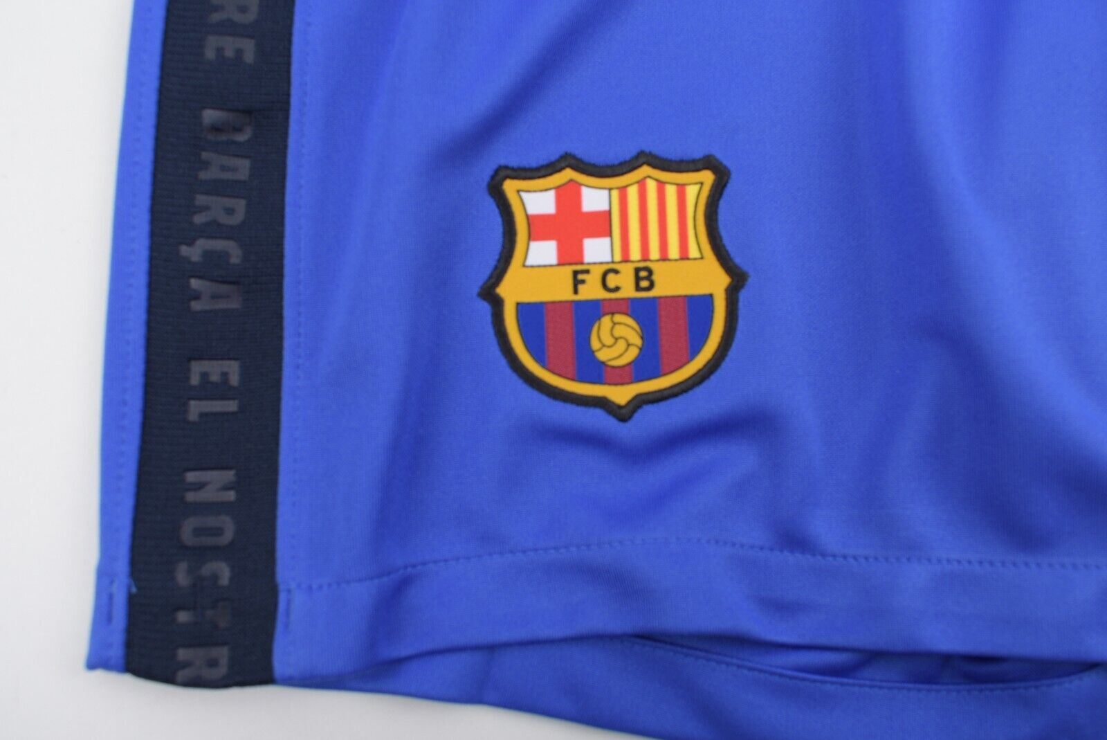 NIKE Men's F.C. Barcelona 2021/22 Stadium Third Football Shorts, Blue, size S