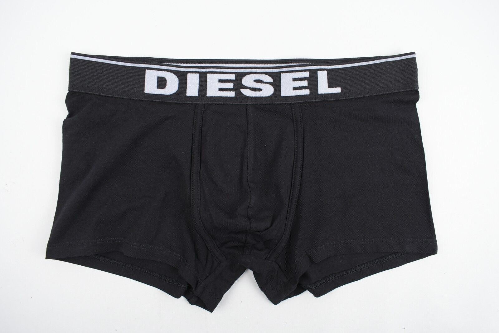 DIESEL Underwear: Men's DAMIEN 3-pk Boxer Trunks, Black/White/navy, size M