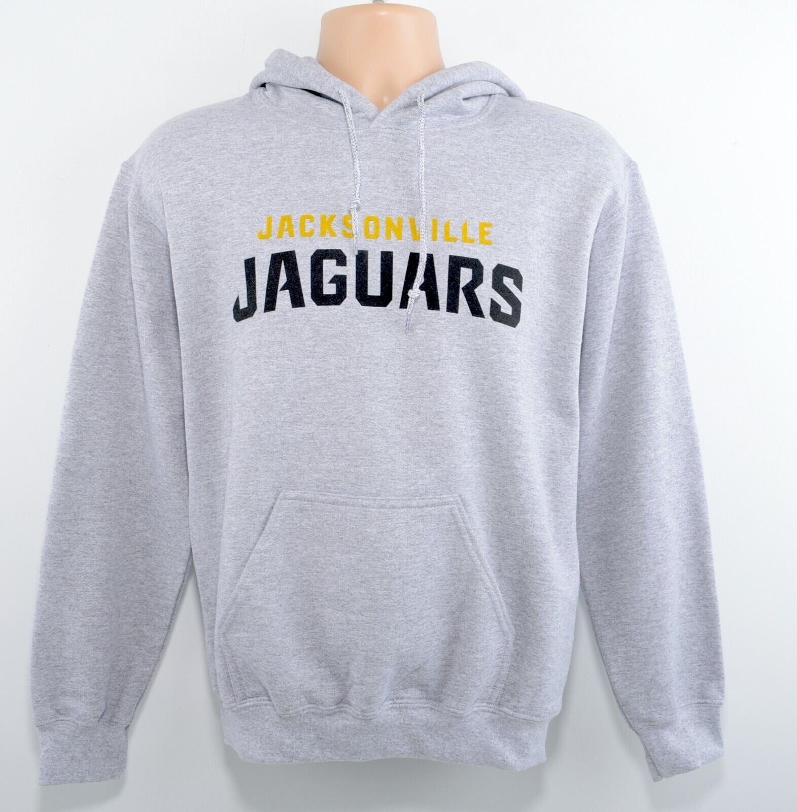 NFL Team Apparel Men's JACKSONVILLE JAGUARS Hoodie Sweatshirt, Grey, size S