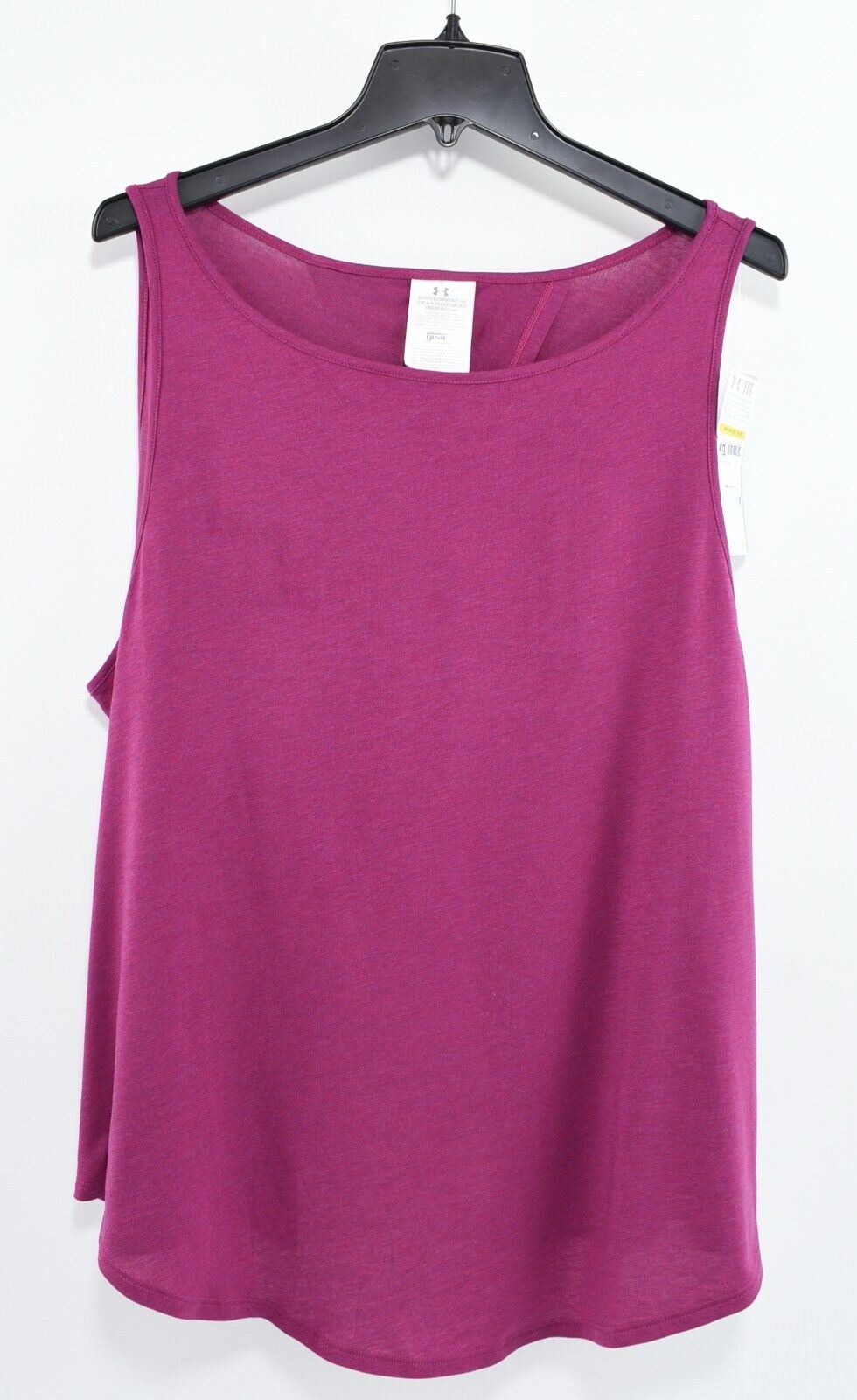 UNDER ARMOUR Womens Take A Chance Tank Top, Wear 2-ways, Aubergine size XL UK16