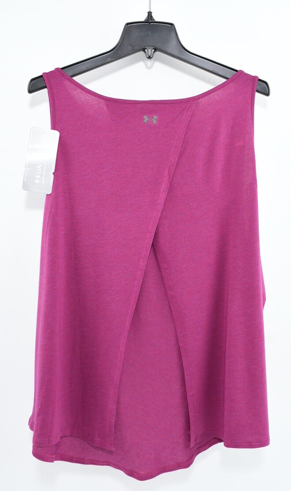 UNDER ARMOUR Womens Take A Chance Tank Top, Wear 2-ways, Aubergine size XL UK16