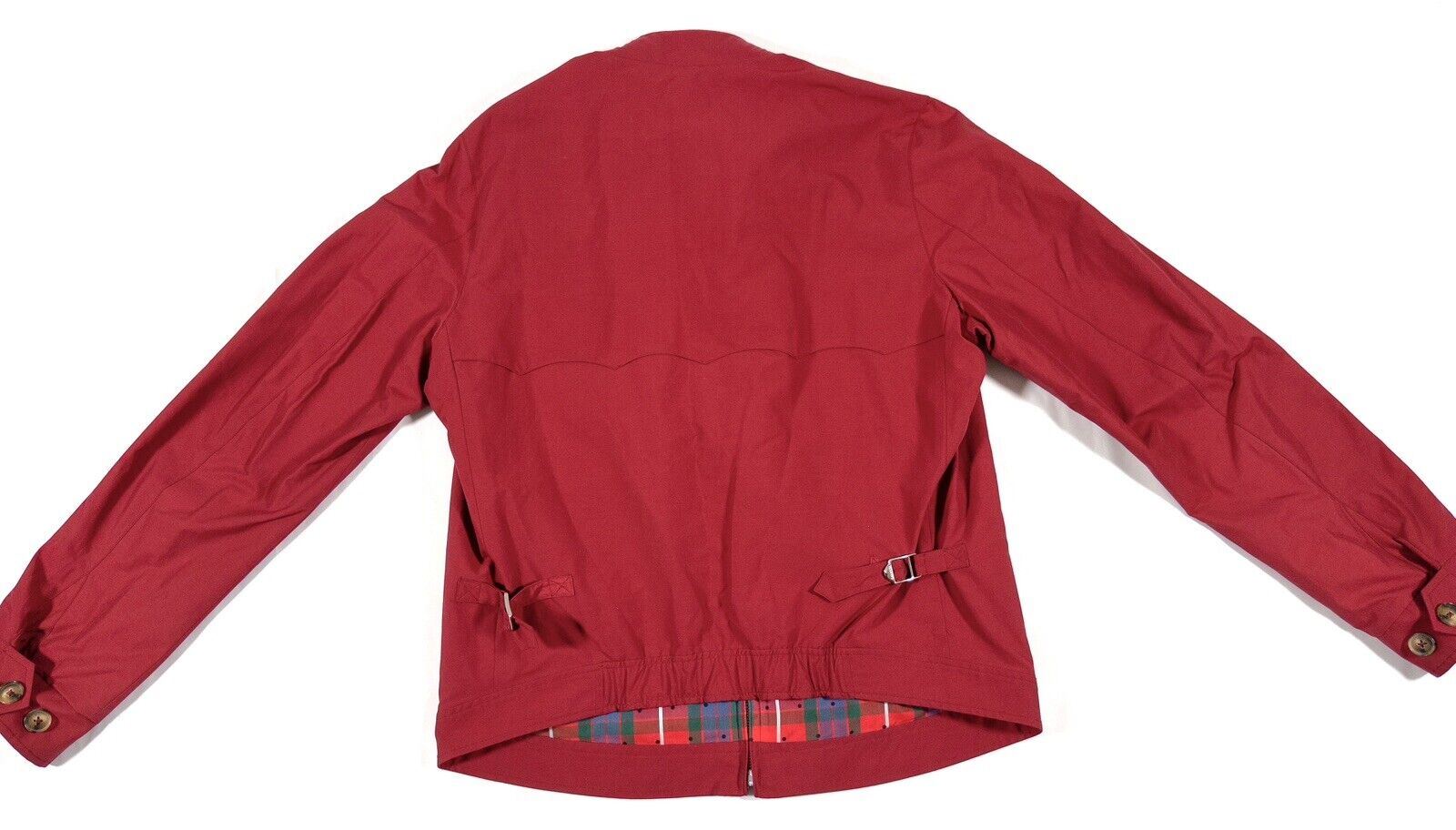 BARACUTA Women's Jacket Bomber Coat Red Size UK 18