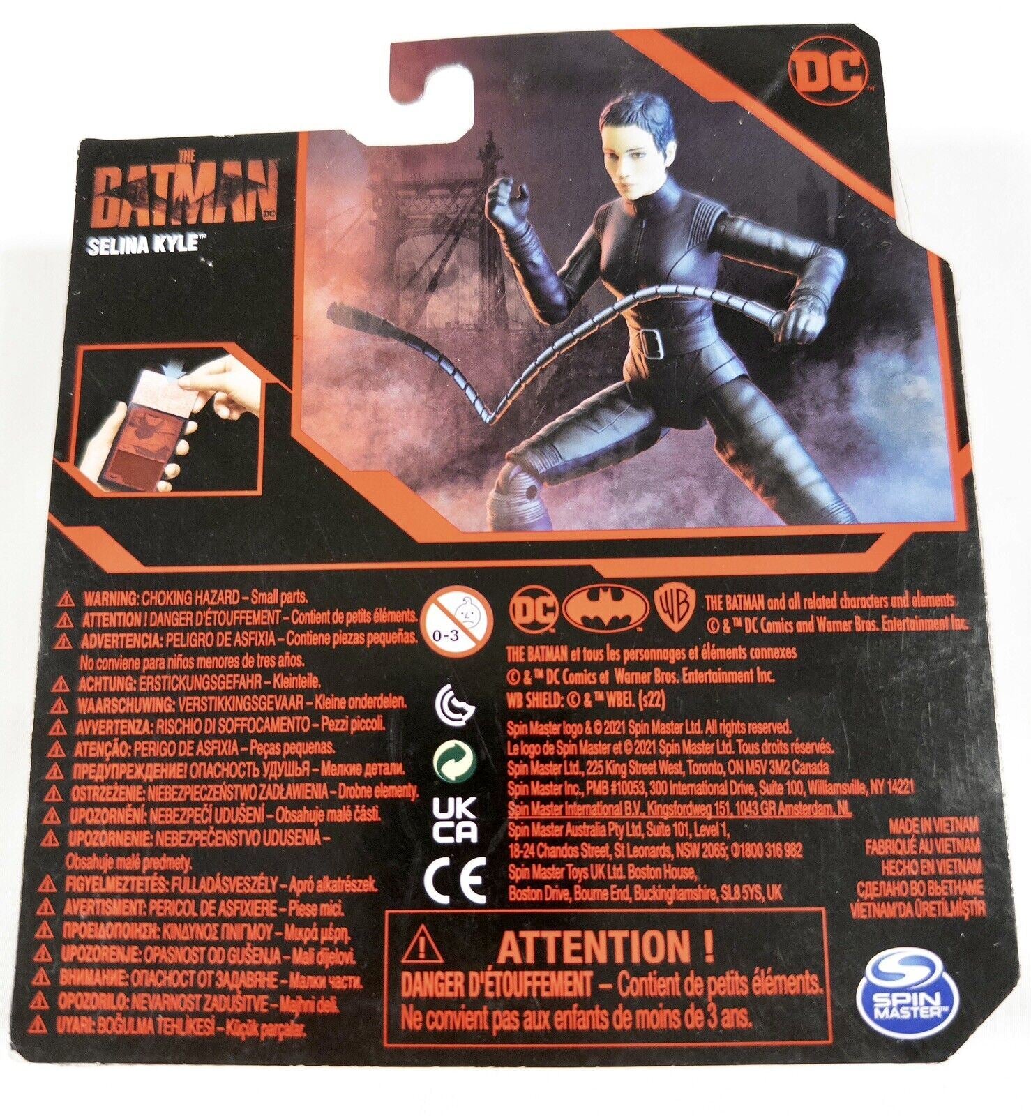 THE BATMAN Selina Kyle Action Figure set Spin Master DC