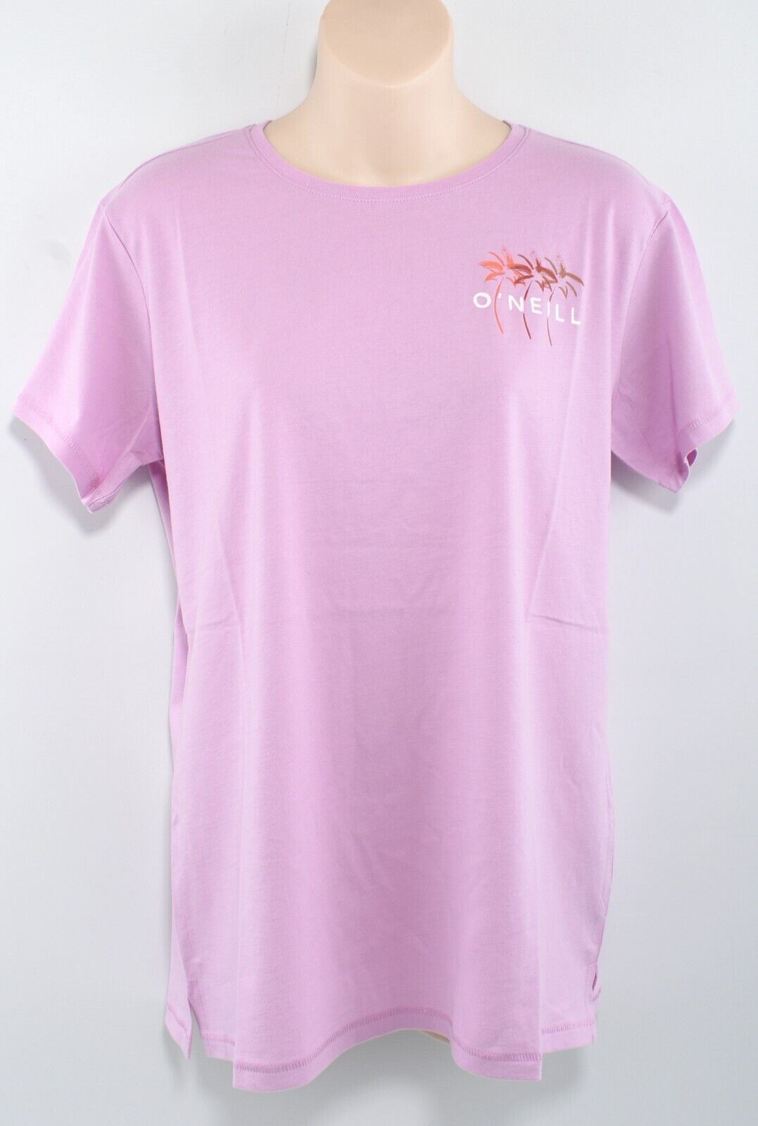 O'NEILL Womens DORAN Graphic Print T-shirt Tee, Marge Pink, size M /UK 12