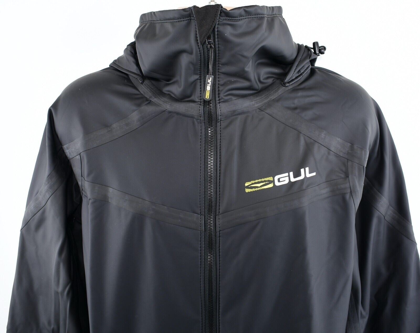 GUL Mens Racelite Pro Rigging Jacket, Black, size XS-S, for chest 32-38 in