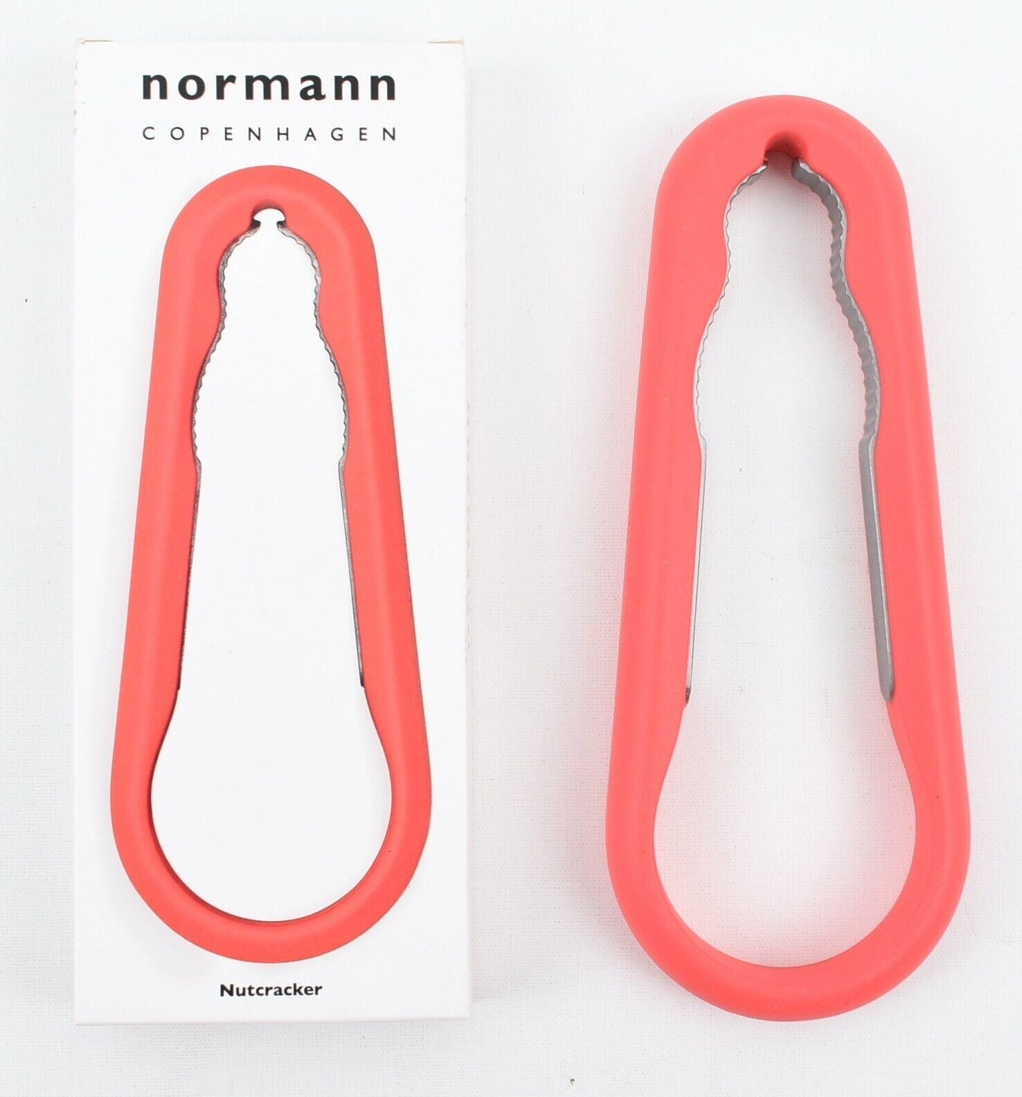 Normann Copenhagen Silicone and Aluminum NUTCRACKER, Red