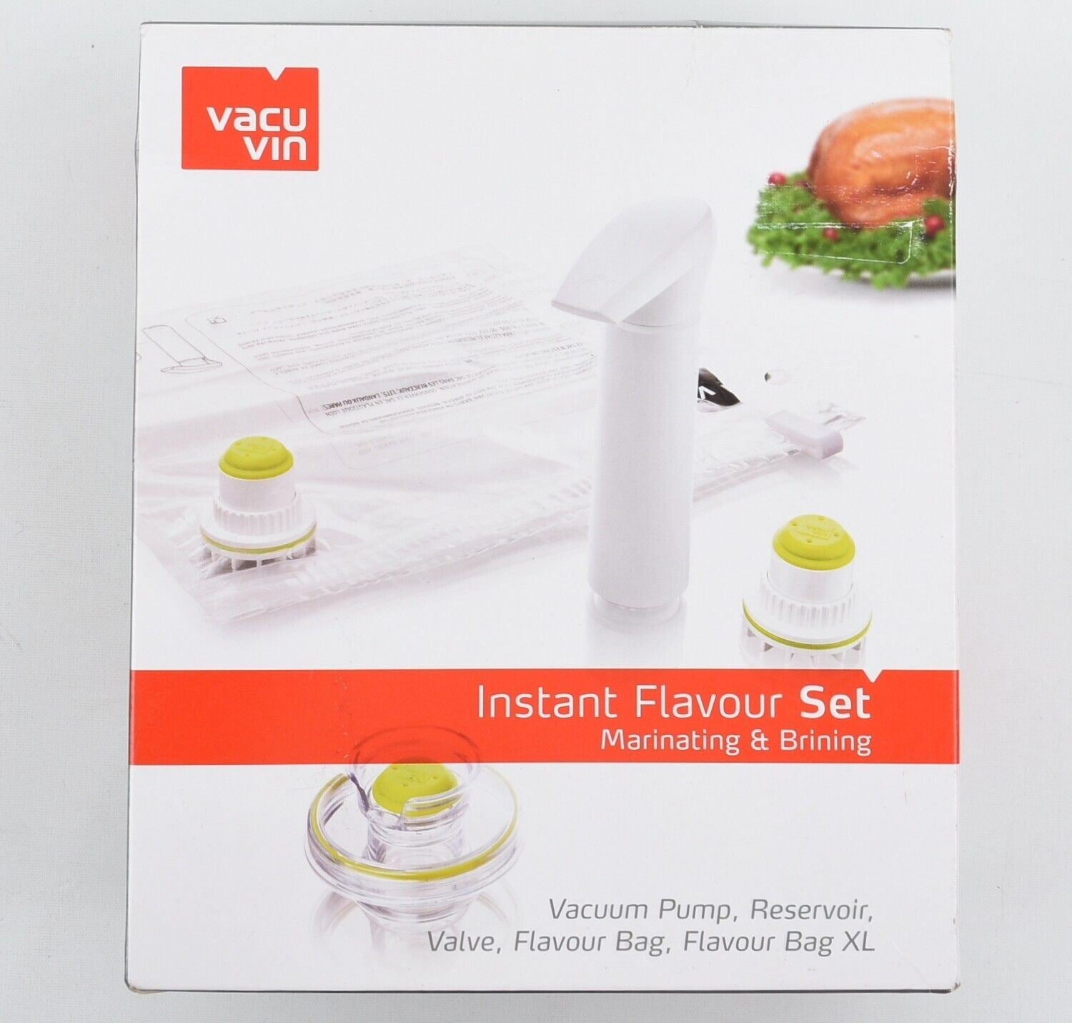 VACU VIN 5pc Instant Flavour Set, Marinating and Brining