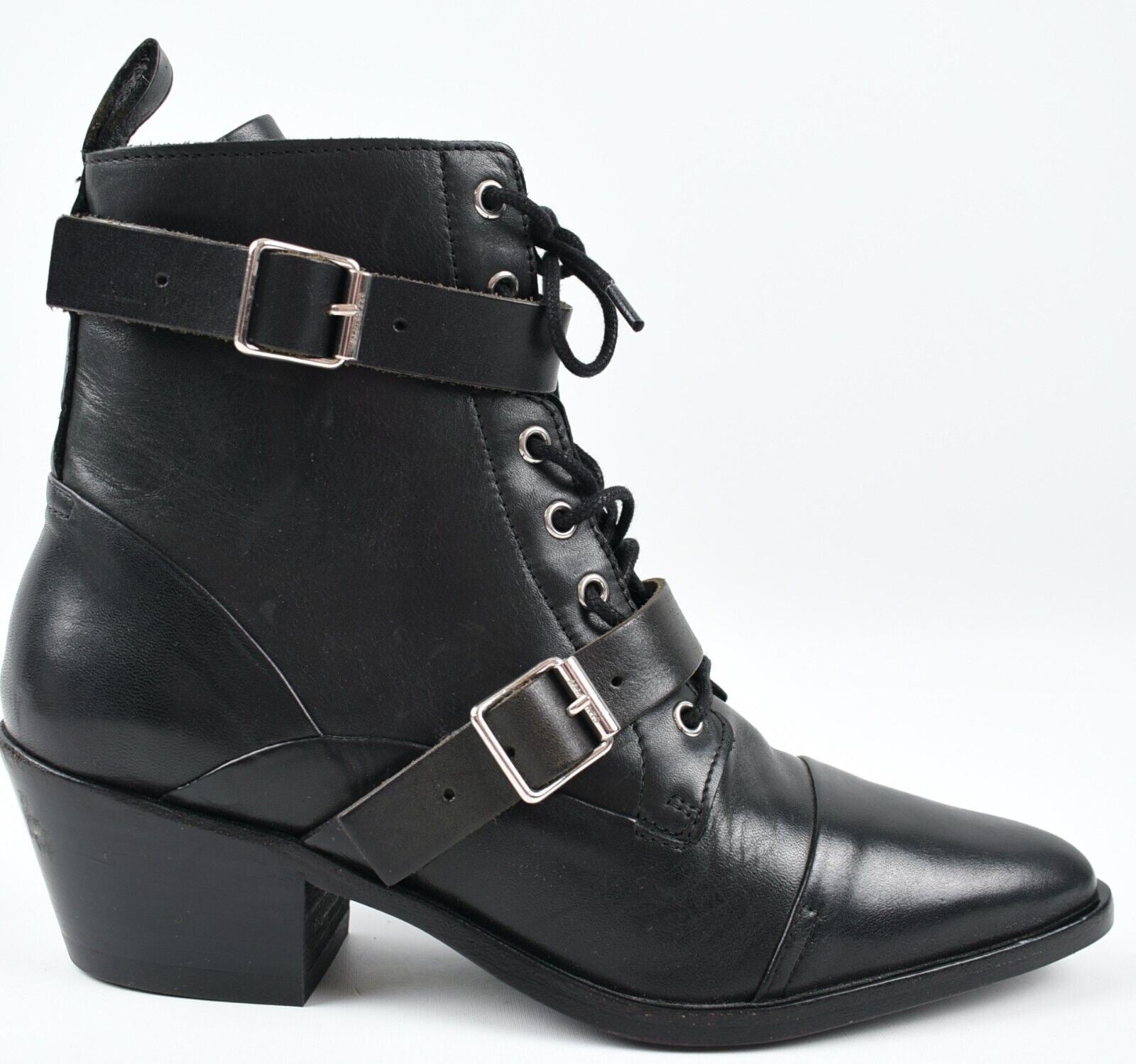 ALLSAINTS Women's LUCIE Genuine Leather Boots, UK 7 /EU 40 EX DISPLAY