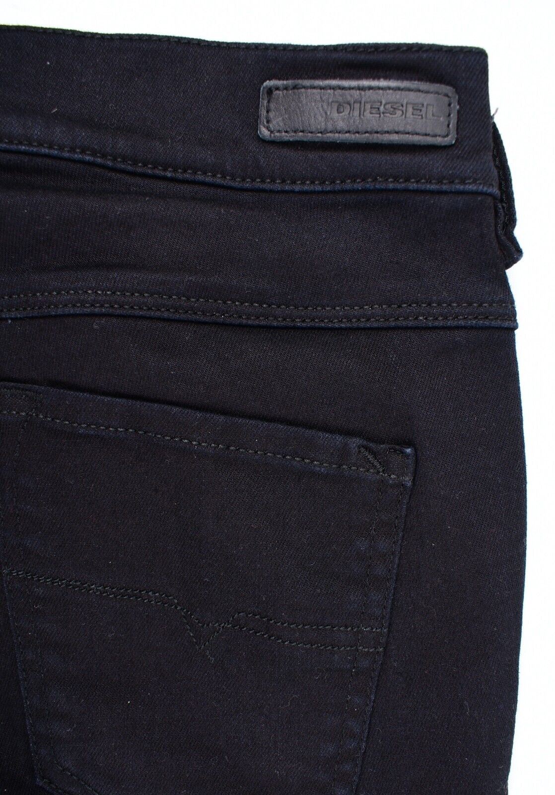 DIESEL Womens SANDY Bootcut Denim Jeans, Black, size W27 L32