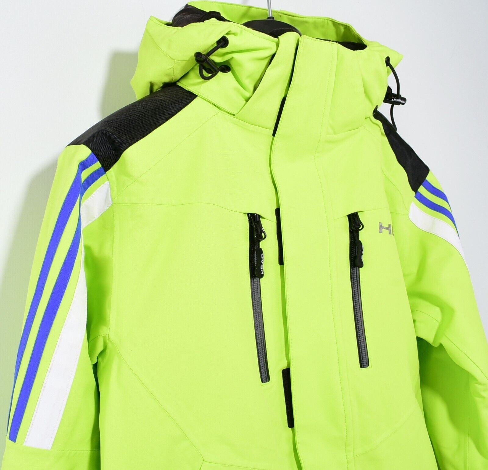 HEAD PRO JUNIOR Boys Ski Jacket, Neon Green, size 10 years /140cm