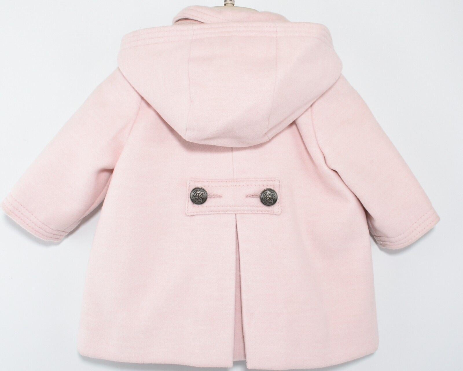 NEXT Baby Girls Hooded Coat, Light Pink, size 12-18 months