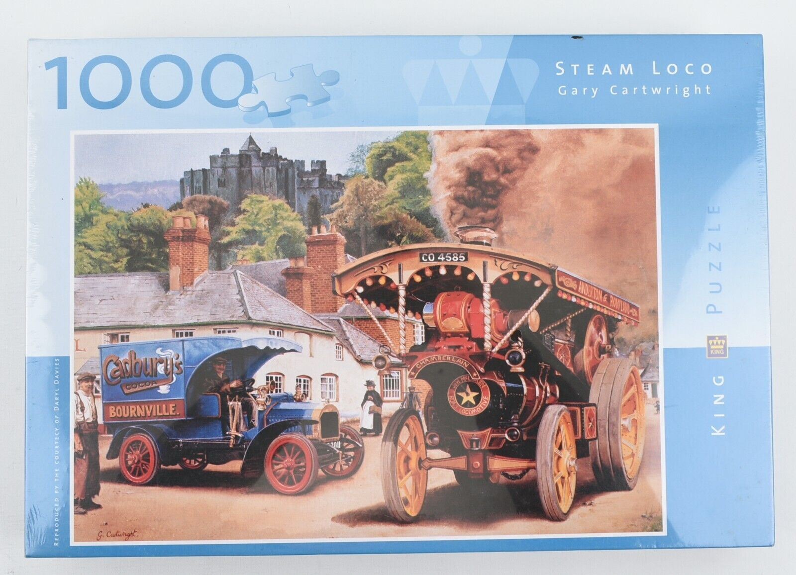 KING Steam Loco (by Gary Cartwright) 1000pcs Jigsaw Puzzle