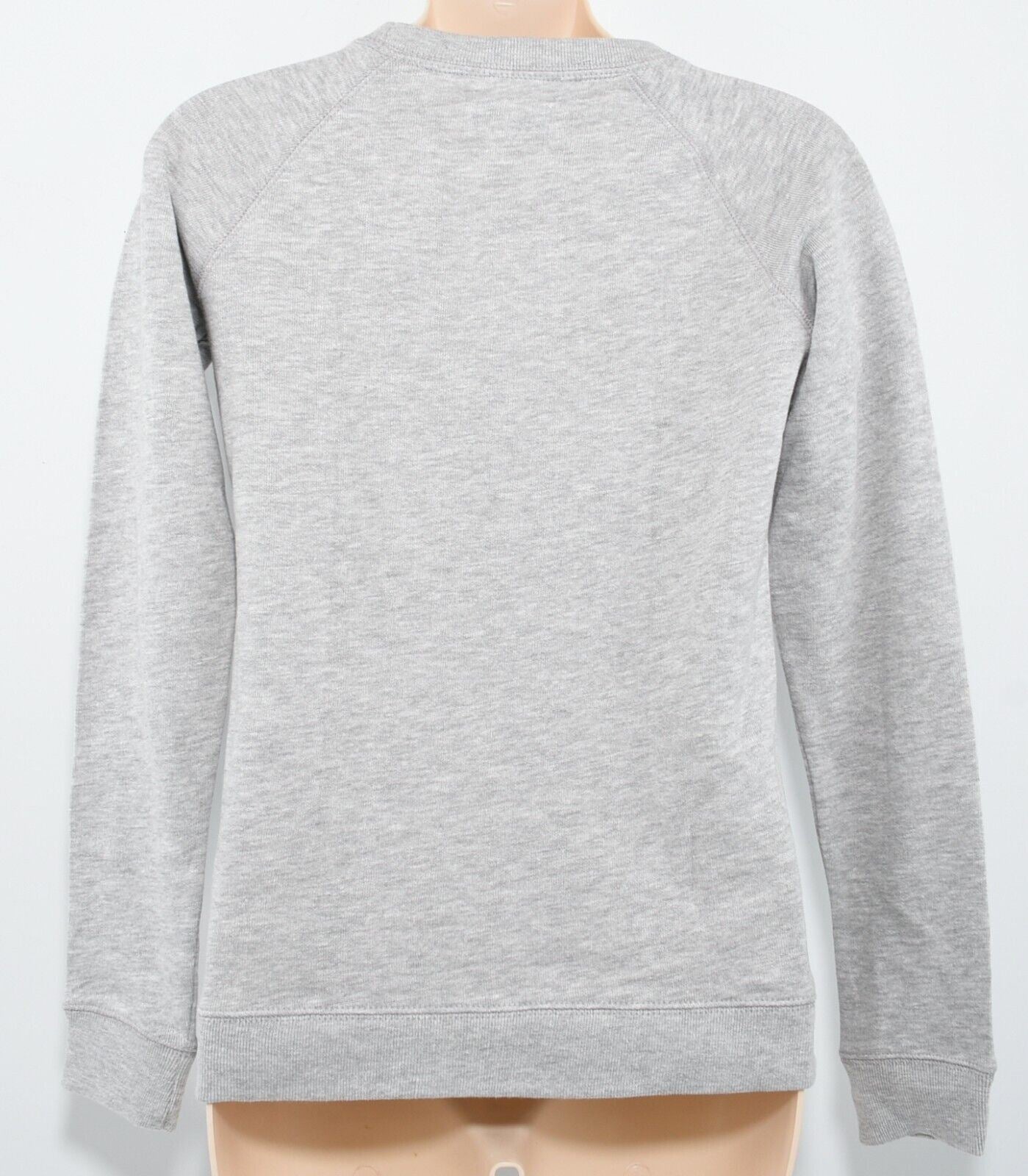 JACK WILLS Womens COLBY Sweatshirt, Grey Marl, size 2XS /UK 6