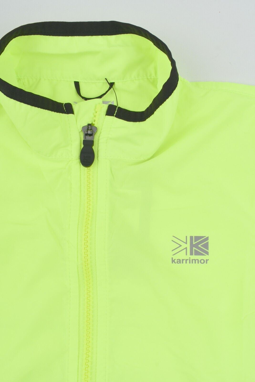 KARRIMOR Performance Kids Lightweight Running Jacket, Fluo Yellow size 8-9 years