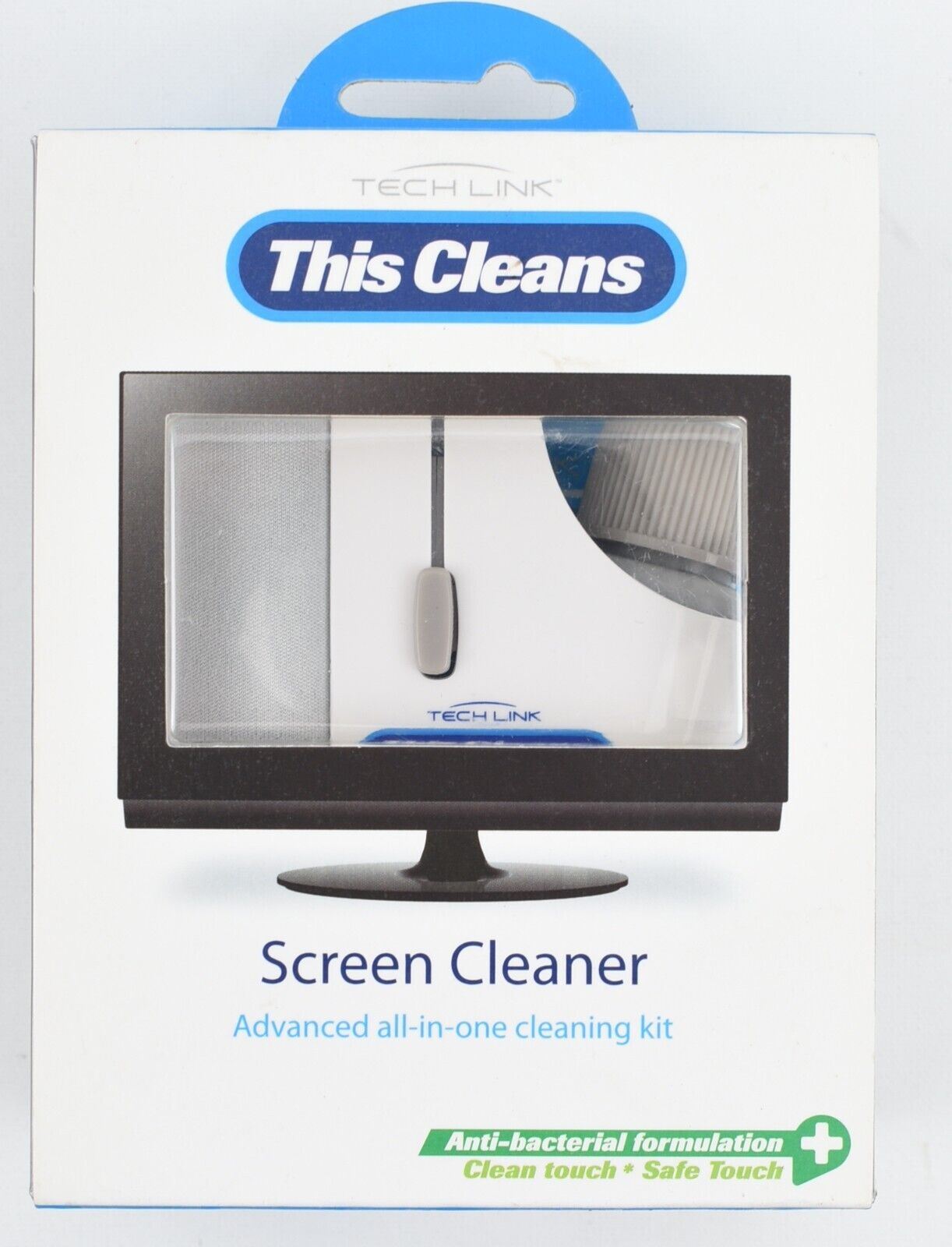 TECHLINK 511001 Screen Cleaning Kit for LCD/LED and Plasma TVs