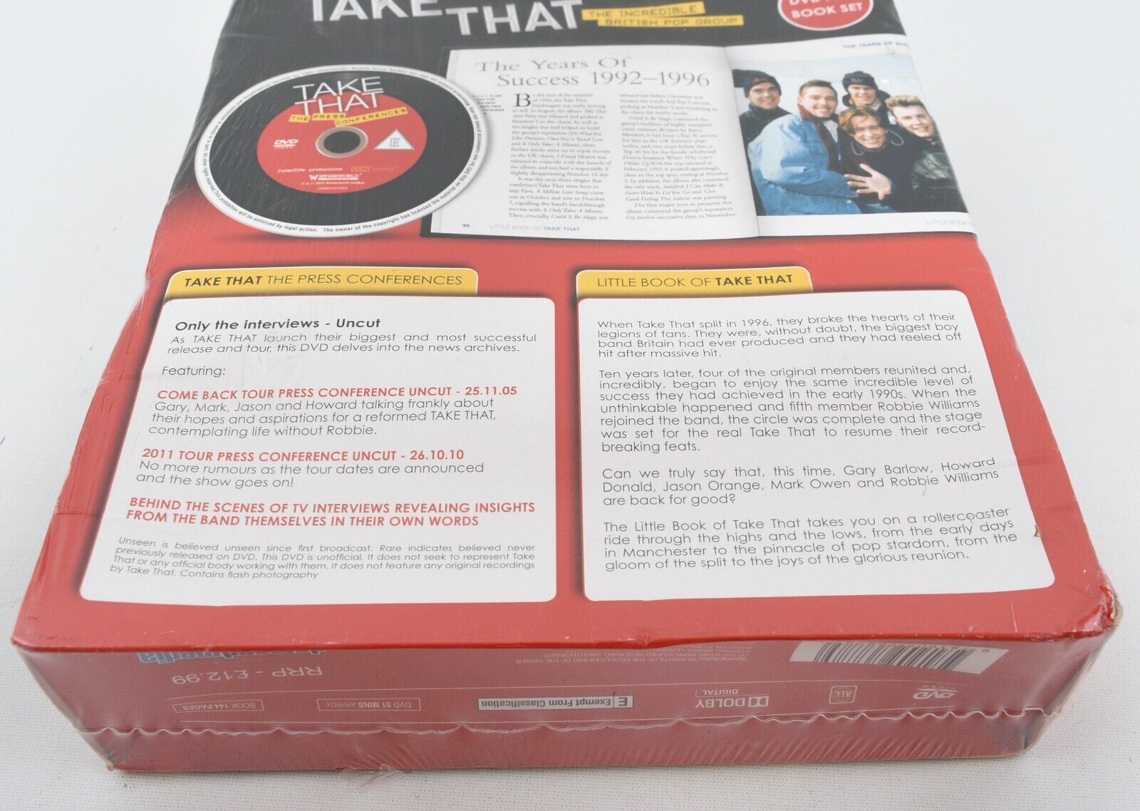 Take That (DVD/Book Gift Set) by Pat Morgan Book