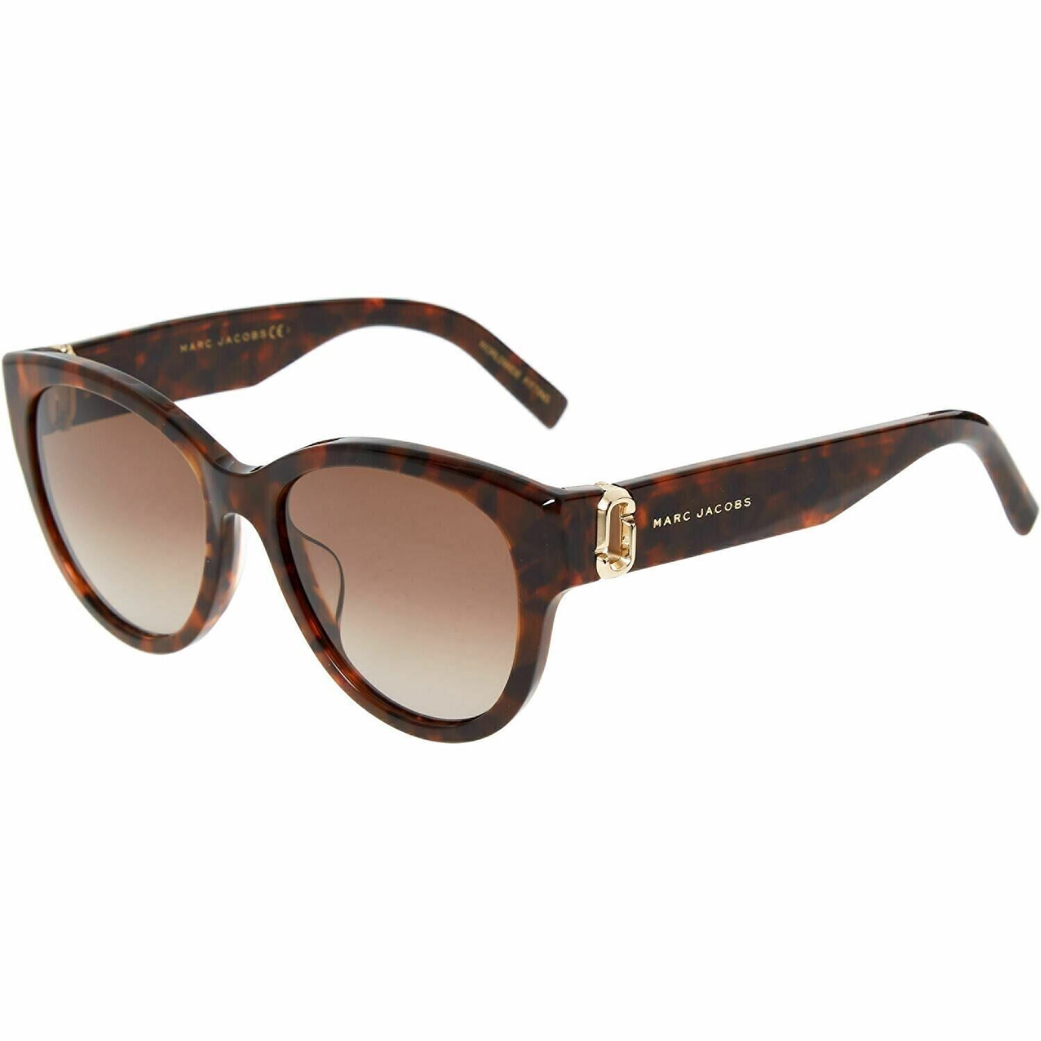 MARC JACOBS Womens Sunglasses 181/s, Dark Havana Brown/Gold