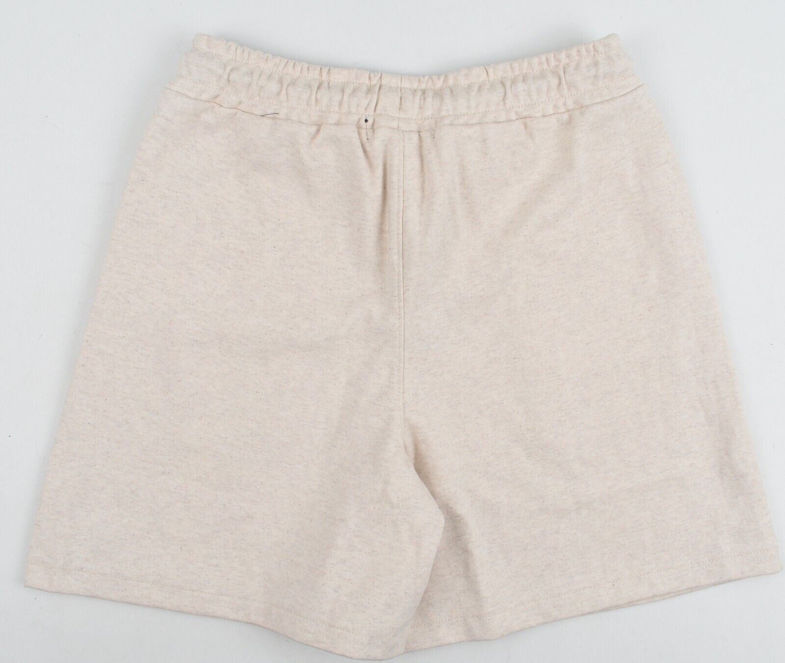 KANGOL Womens Cotton Sweat Shorts, Oatmeal Beige, size XS /UK 8